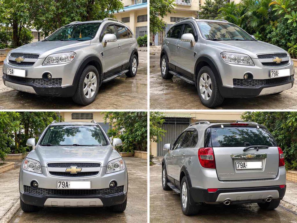 Chevrolet Captiva 2007 серебристый 7 мест автомат