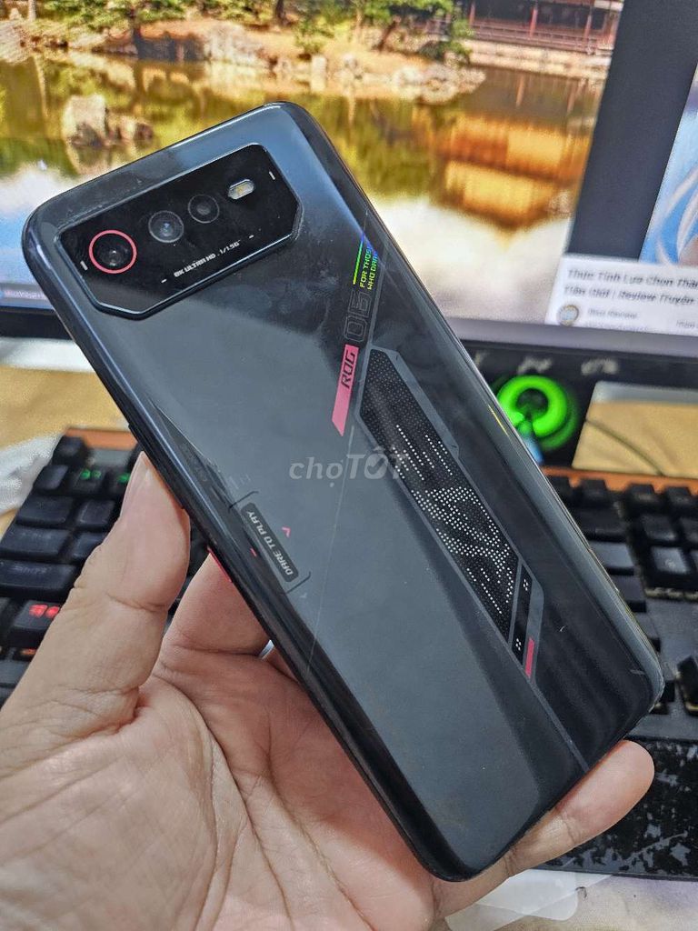 ROG Phone 6 12GB/128GB Snap 8 Gen 1. Mua bán Điện thoại tại Thành phố Buôn Ma Thuột Đắk Lắk được đăng bởi Phúc Khang Mobile hình 1