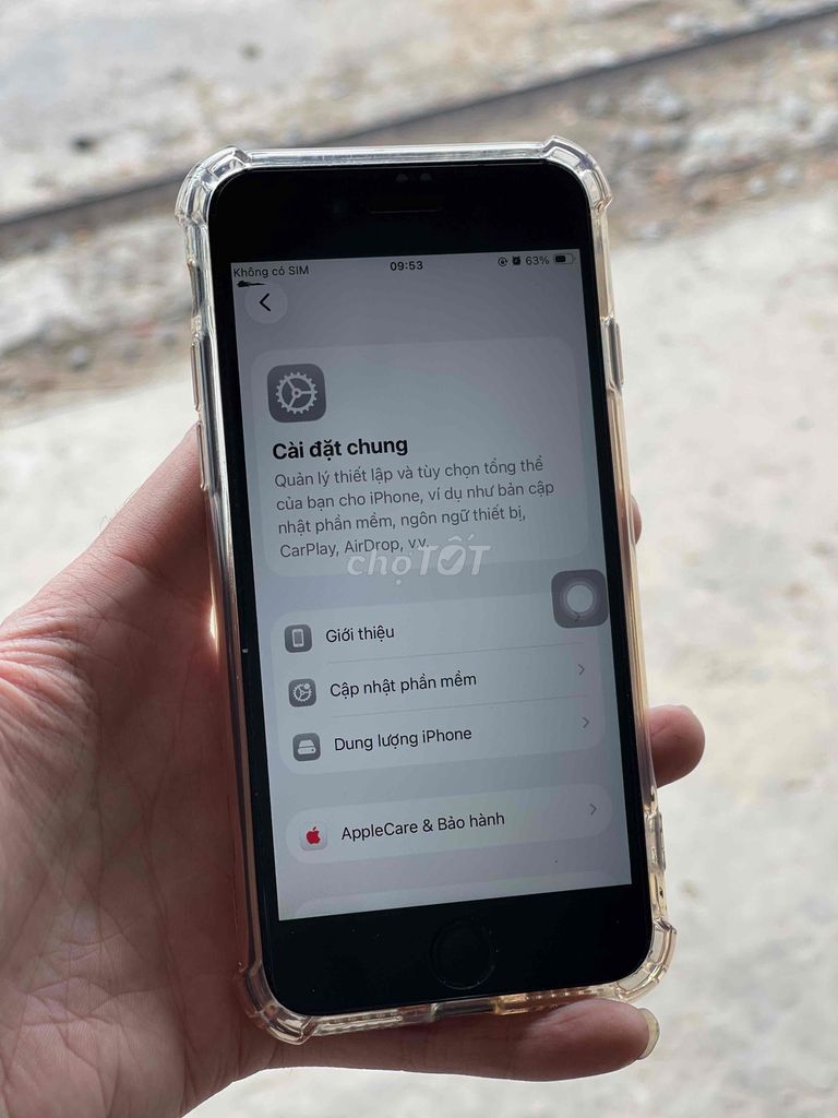 Apple iPhone SE 2020 64GB Đen. Mua bán Điện thoại tại Huyện Châu Thành Bến Tre được đăng bởi minh mẫn hình 1