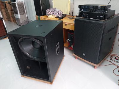 Sub hơi Rcf bass 5 tấc vỏ ván ép mới 100%. Mua bán Tivi, Âm thanh tại Quận 12 Tp Hồ Chí Minh được đăng bởi Audio Bùi Môn