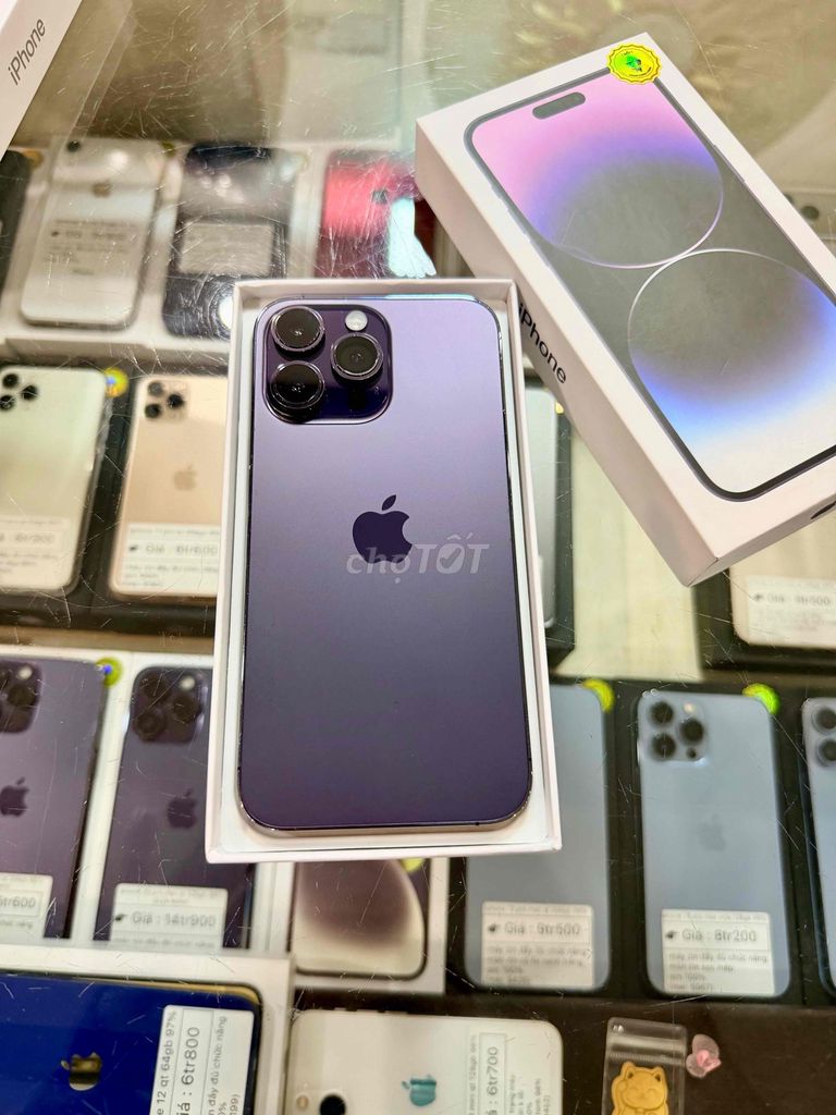 iphone 14 pro max qt 128gb 98%. Mua bán Điện thoại tại Thành phố Long Xuyên An Giang được đăng bởi Băng Apple  chuyên iphone hình 1