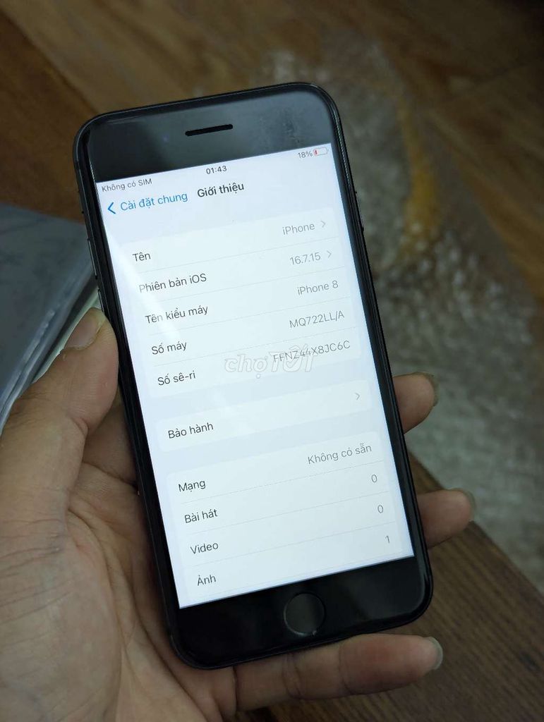 Apple iPhone 8 64GB. Mua bán Điện thoại tại Huyện An Dương Hải Phòng được đăng bởi Nam hình 1