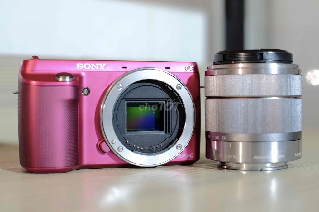 Máy ảnh Sony NEX-F3 Hồng. Mua bán Máy ảnh, Máy quay tại Huyện Định Quán Đồng Nai được đăng bởi Máy Ảnh Compact Đồng Nai hình 1