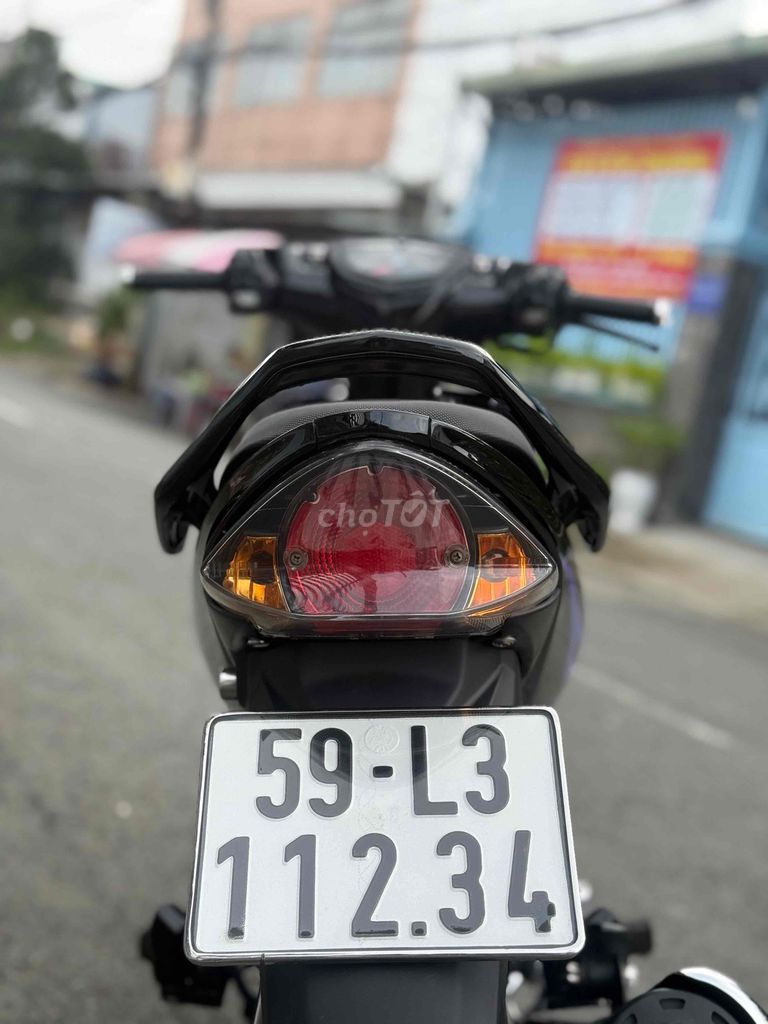 Yamaha Exciter 2007 чёрно-фиолетовый красивый номер 11234