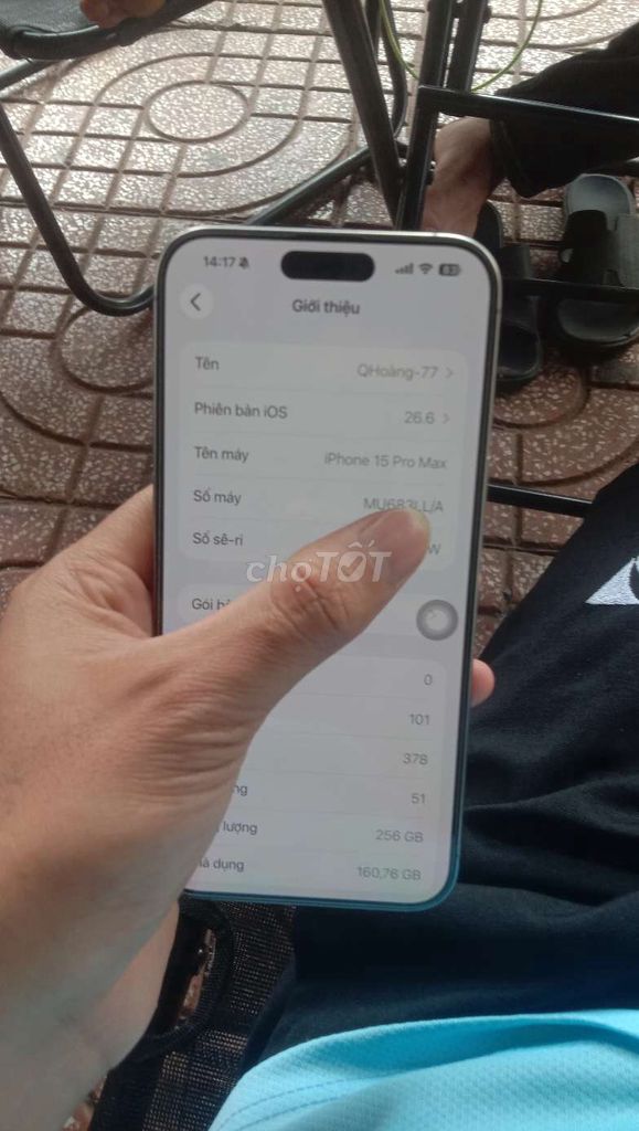 Apple iPhone 15 Pro Max 256GB. Mua bán Điện thoại tại Thành phố Buôn Ma Thuột Đắk Lắk được đăng bởi Hiếu hình 1