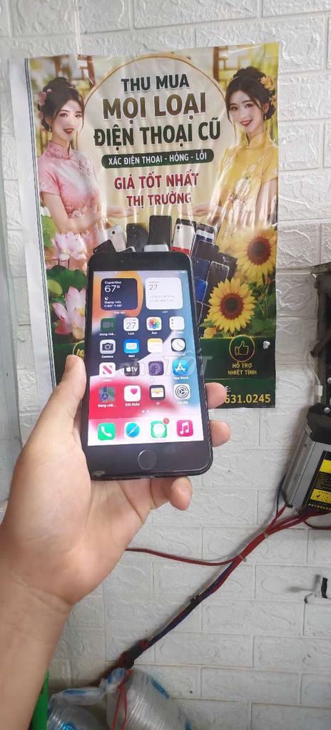 Apple iPhone 7 Plus 32GB Đen Đã sử dụng. Mua bán Điện thoại tại Thành phố Huế Thừa Thiên Huế được đăng bởi T PLUS MOBILE MUA BÁN ĐIỆN THOẠI hình 1