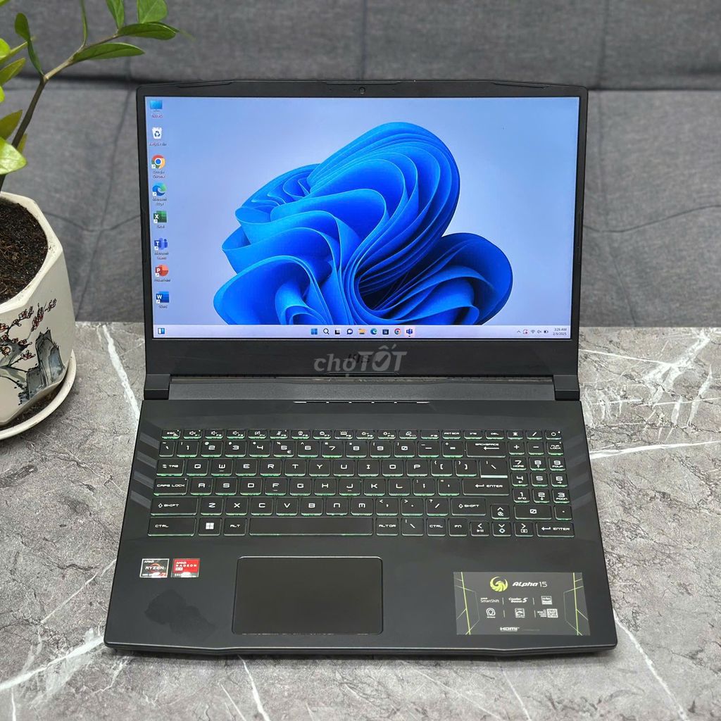 LAPTOP MSI R7 5800H/16GB/512GB/RX6600M/15.6" 144HZ. Mua bán Laptop tại Quận Bình Thạnh Tp Hồ Chí Minh được đăng bởi Z COMPUTER CHI NHÁNH BÌNH THẠNH hình 1