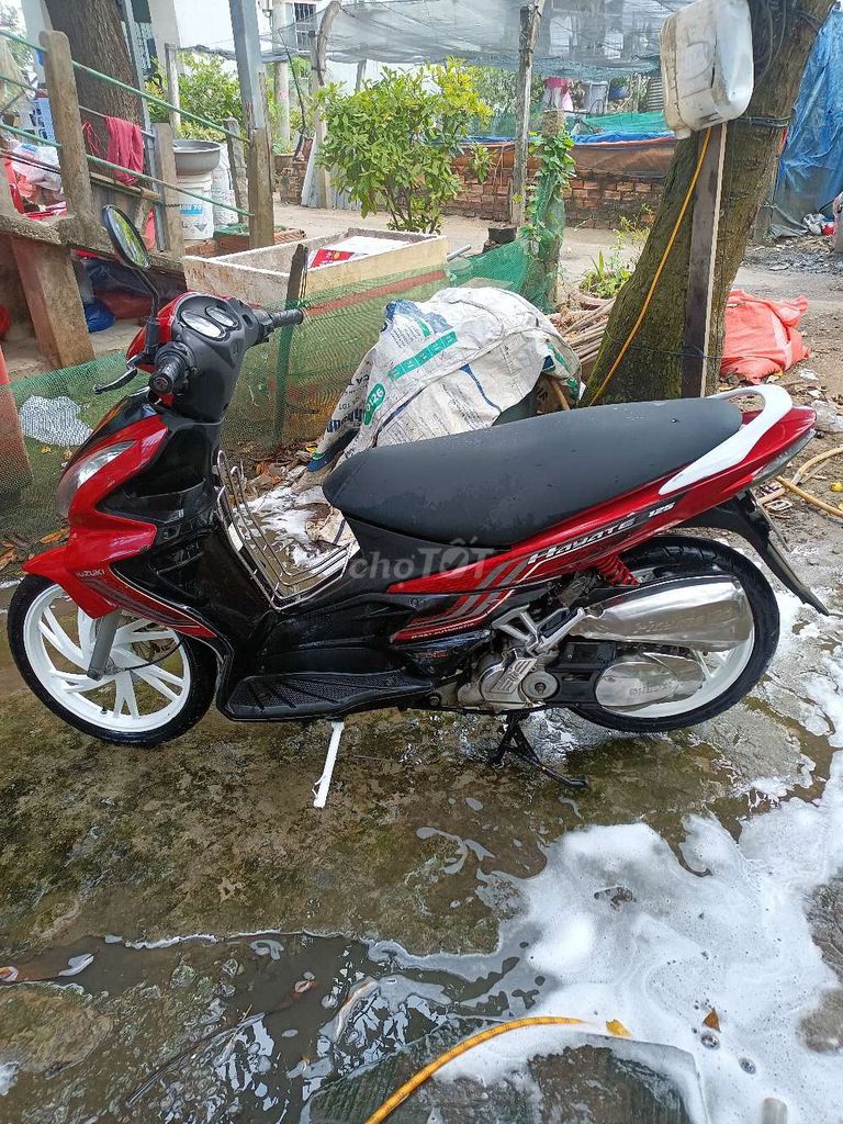 Suzuki chạy bình xăng xe số 100cc. Mua bán Xe máy tại Huyện Phú Tân An Giang được đăng bởi mai van cảnh hình 1