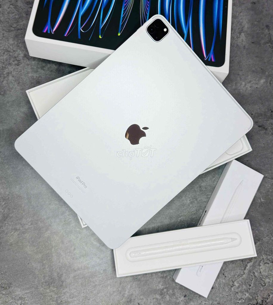 Ipad Pro 12.9inch M2 Sliver 512gb VN NewSiêu Hiếm