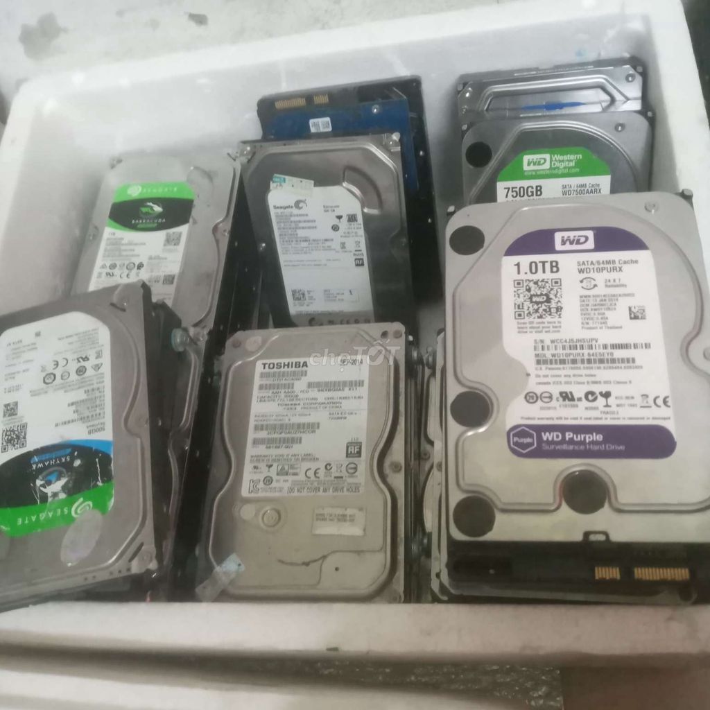 76_HDD 500GB & HDD 1T PC,SỨC KHỎE TỐT