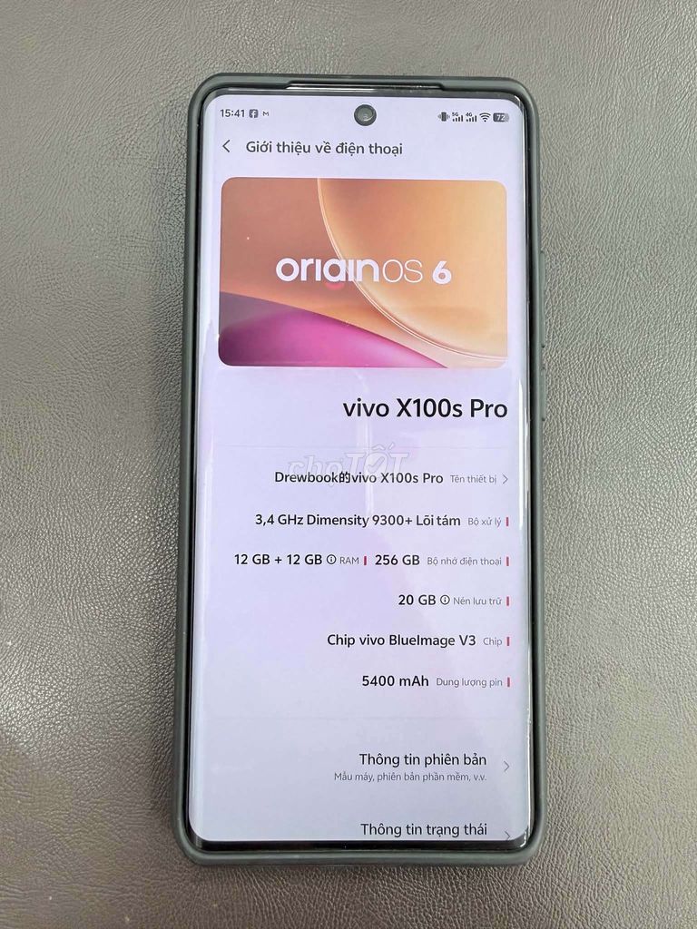 Vivo X100s Pro Vàng 256GB. Mua bán Điện thoại tại Quận Lê Chân Hải Phòng được đăng bởi THà hình 1