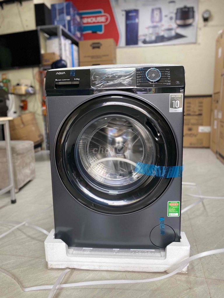 Máy giặt Aqua 9.5kg cửa trước. Mua bán Máy giặt tại Quận Bắc Từ Liêm Hà Nội được đăng bởi Lê Quân hình 1