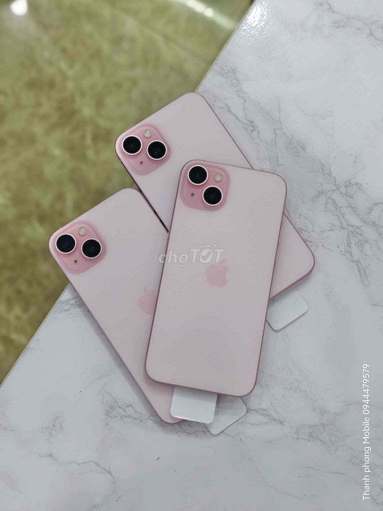 iPhone 15 Plus 128GB Hồng Như mới. Mua bán Điện thoại tại Thành phố Cà Mau Cà Mau được đăng bởi Thanh phong  hình 1