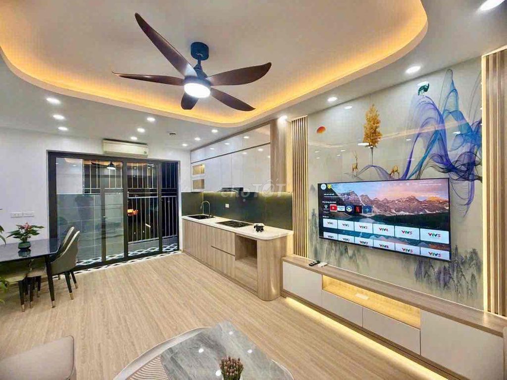 🔥🔥 2 ngủ đẹp 56m2 Nơ Bán Đảo Linh Đàm - View thoáng – Sổ đỏ sẵn