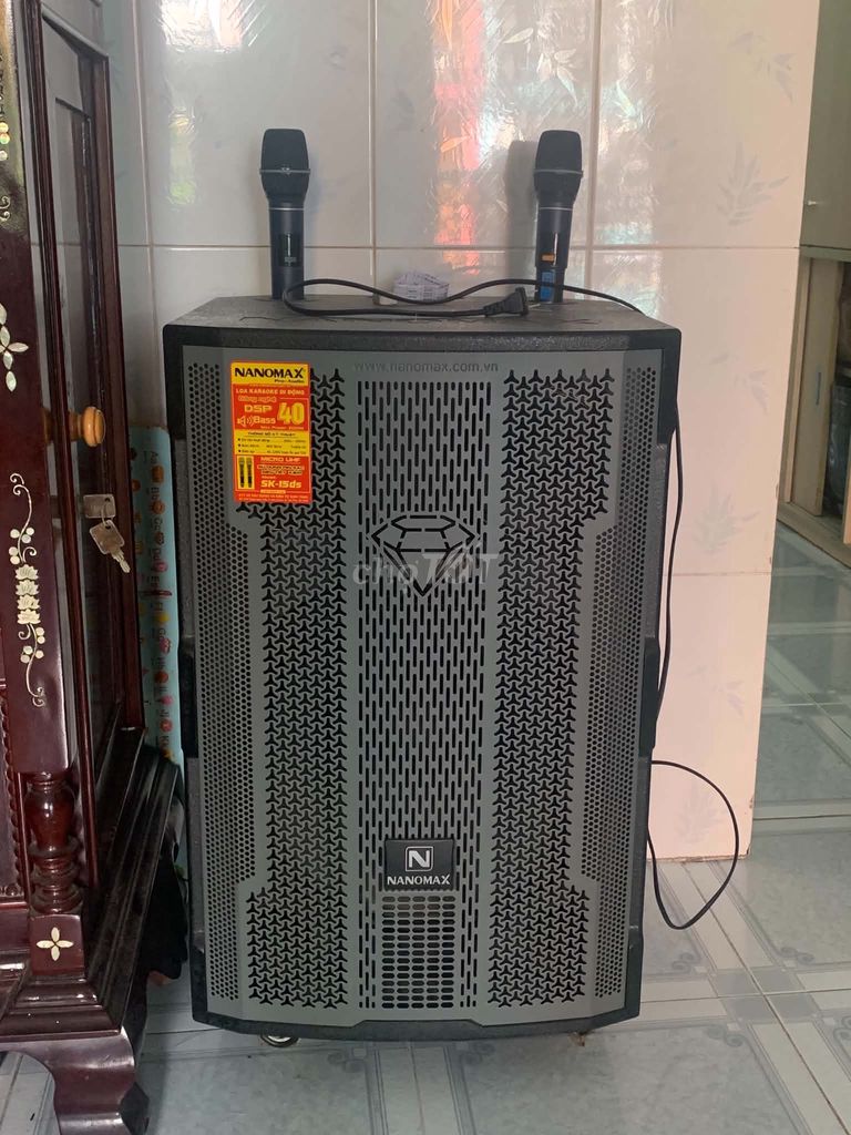 Loa karaoke di động Nanomax SK-15D5 Đen 650W. Mua bán Tivi, Âm thanh tại Quận Tân Phú Tp Hồ Chí Minh được đăng bởi Nguyễn Lê Hưng hình 1