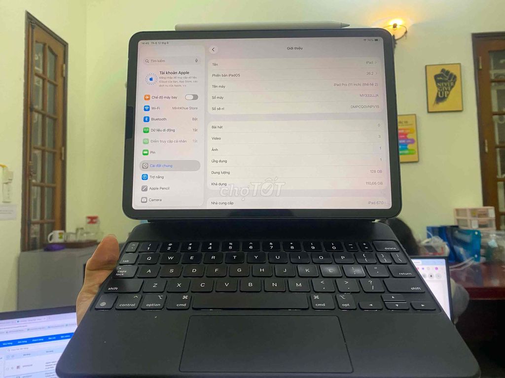 Apple iPad Pro 2020 128GB Đen. Mua bán Máy tính bảng tại Quận Cầu Giấy Hà Nội được đăng bởi Minh Khuê hình 1
