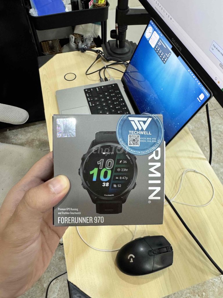 Garmin Forerunner 970 Đen. Mua bán Thiết bị đeo thông minh tại Quận 7 Tp Hồ Chí Minh được đăng bởi Huy Nguyễn hình 1