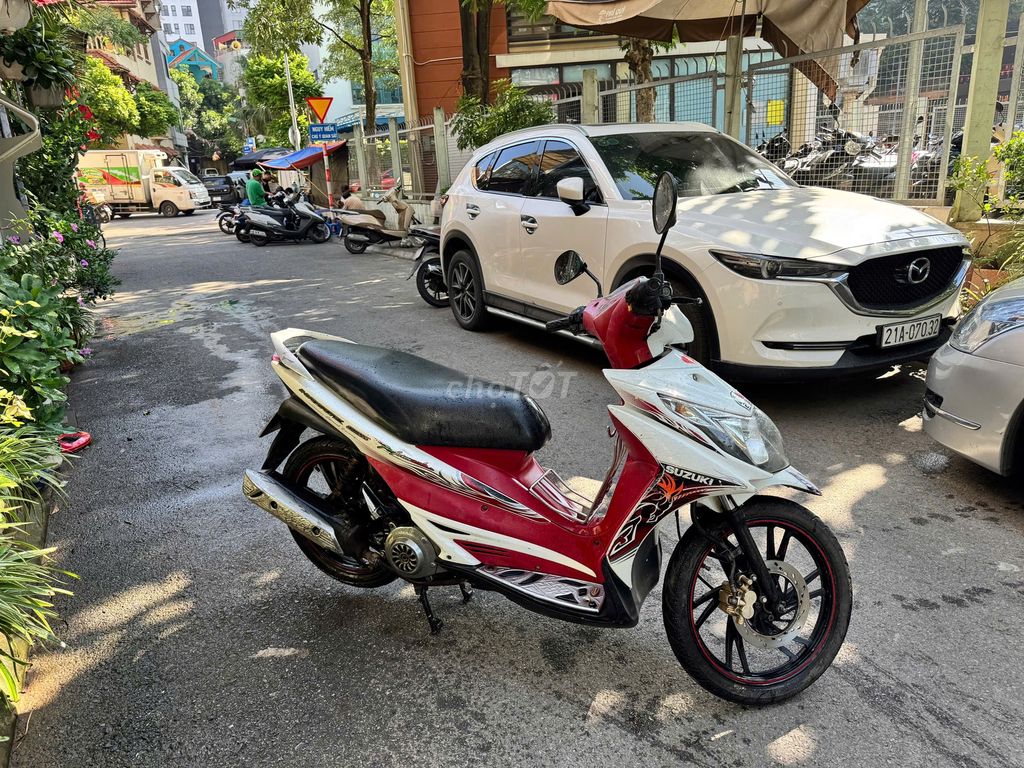 XE SUZUKI HAYATE MỚI ĐẸP. Mua bán Xe máy tại Quận Long Biên Hà Nội được đăng bởi Mr Đặng hình 4