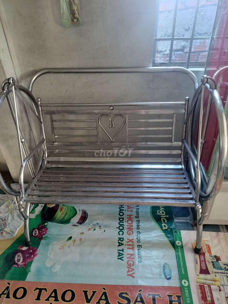 Thanh Lý Ghế Xích Đu Inox Bạc. Mua bán Nội thất, đồ gia dụng khác tại Quận Ô Môn Cần Thơ được đăng bởi Dong Duy Tran hình 1