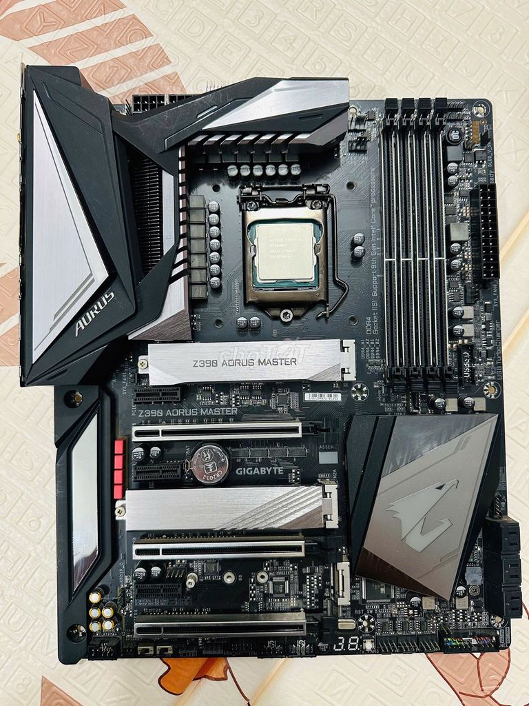 Combo z390 Aorus Master + i5 9600KF. Mua bán Linh kiện (RAM, Card...) tại Thành phố Thủ Đức Tp Hồ Chí Minh được đăng bởi Trần Ba hình 1