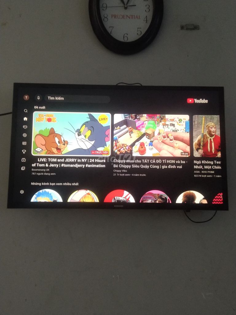 Tivi Samsung Smart TV Đen. Mua bán Tivi, Âm thanh tại Huyện Châu Thành Tiền Giang được đăng bởi Hữu Thiện hình 1