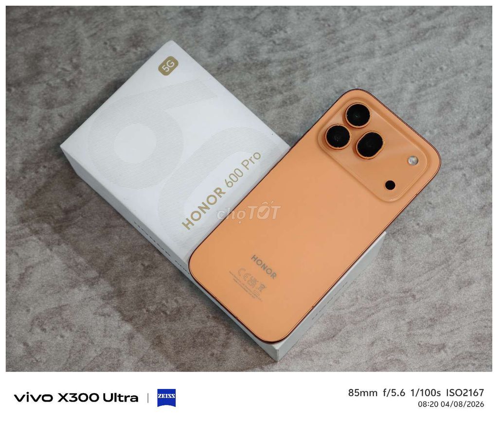 Honor 600 Pro quốc tế 12/512G màu cam fullbox. Mua bán Điện thoại tại Quận 10 Tp Hồ Chí Minh được đăng bởi Nguyễn Mạnh Hải hình 1