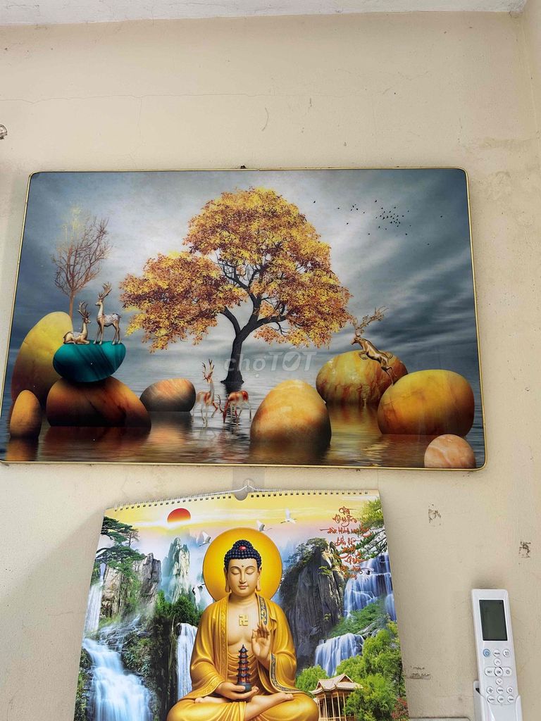 Tranh tráng gương nhiều màu. Mua bán Cây cảnh, đồ trang trí tại Quận Bắc Từ Liêm Hà Nội được đăng bởi Nguyễn Quỳnh Anh hình 1