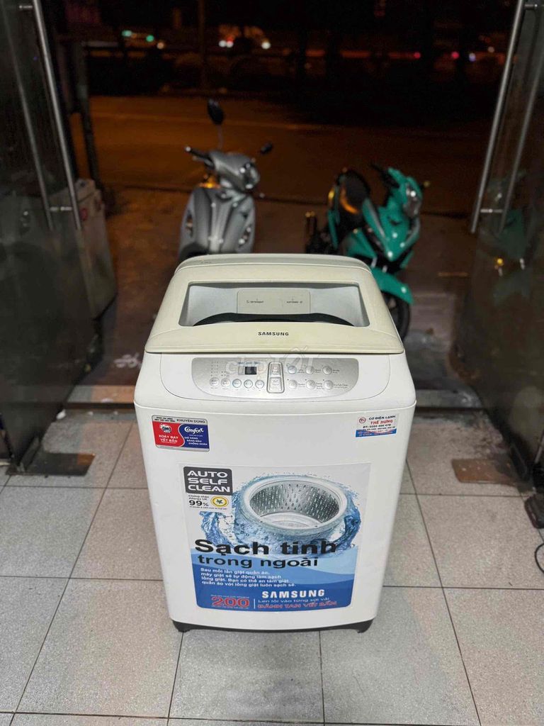 Máy giặt Samsung 9kg giá rẻ. Giặt sạch vắt êm ru. Mua bán Máy giặt tại Quận Bình Thạnh Tp Hồ Chí Minh được đăng bởi Thảo Linh hình 1