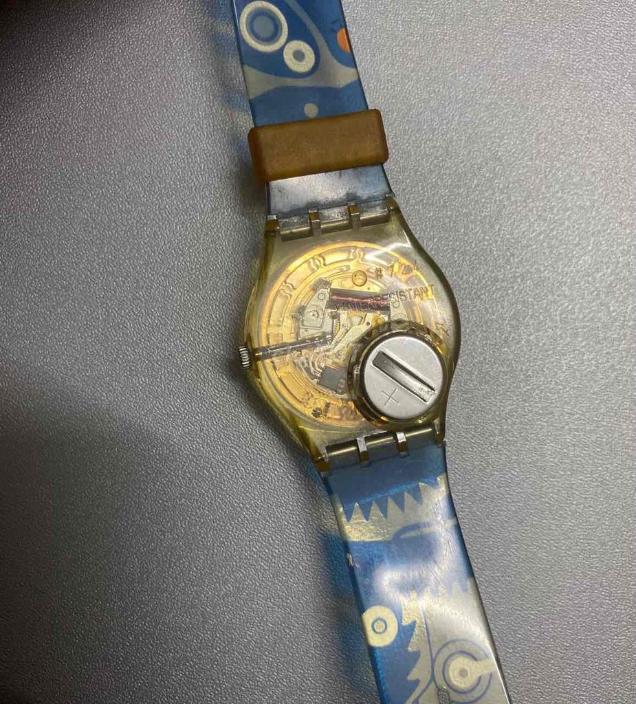 Đồng hồ Swatch Blue Gent xách tay Nhật