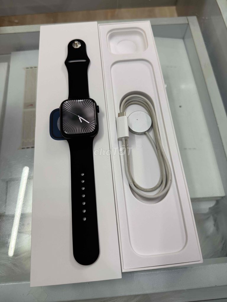 apple watch sr7/45 Đen bảng lte Esim độc lập nguyê