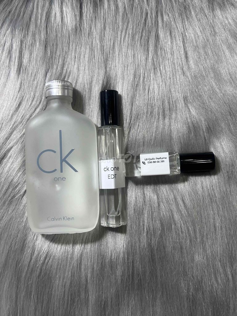Mẫu thử 10ml Nước hoa Calvin Klein CK One EDT. Mua bán Nước hoa tại Huyện Phong Điền Cần Thơ được đăng bởi MiTT_Sam hình 1