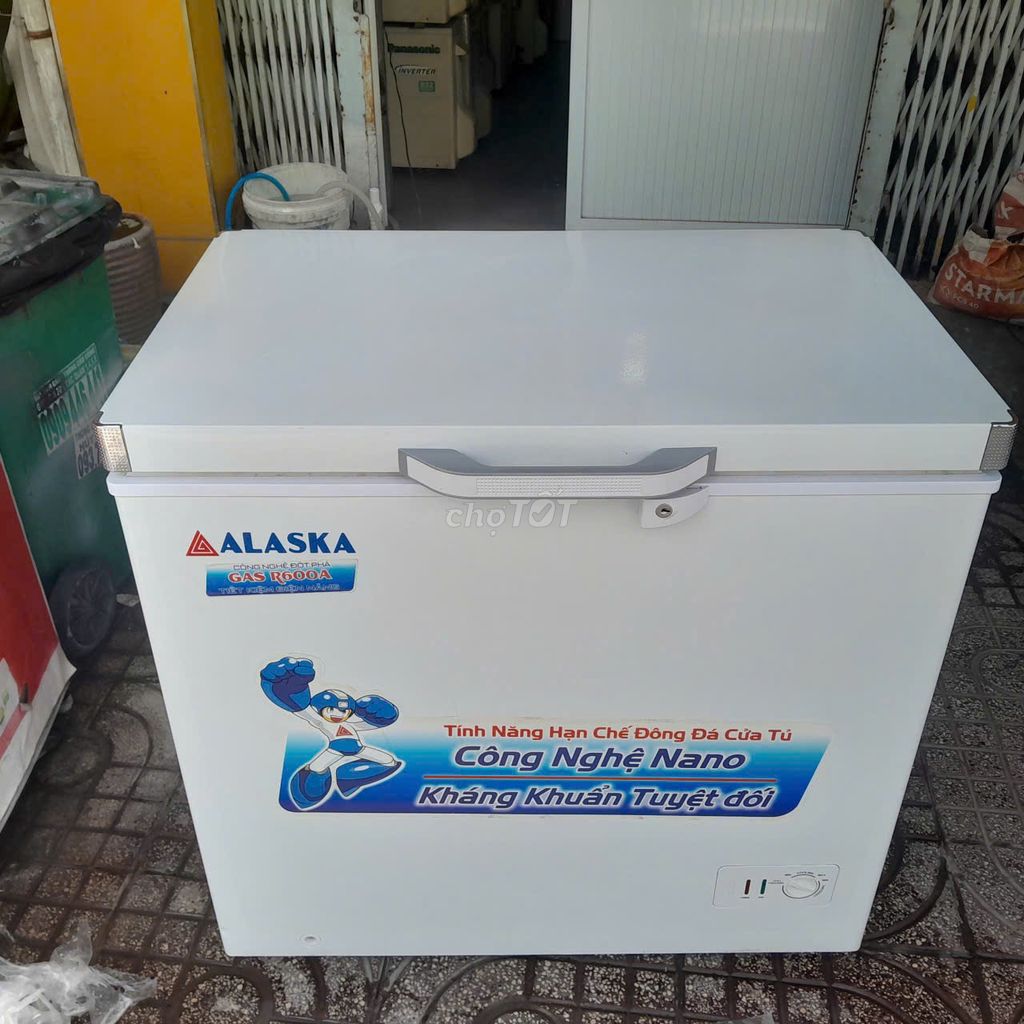 Tủ đông Alaska 205 lít BD-300 zin mới 90% nhẹ điện. Mua bán Tủ lạnh tại Quận 6 Tp Hồ Chí Minh được đăng bởi QUANG PHÁT hình 1