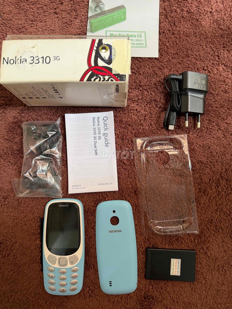 3310 xanh 1 sim 3G k cắt sóng New 100% fullbox. Mua bán Điện thoại tại Quận 10 Tp Hồ Chí Minh được đăng bởi Mua Bán Nokia Cổ hình 1