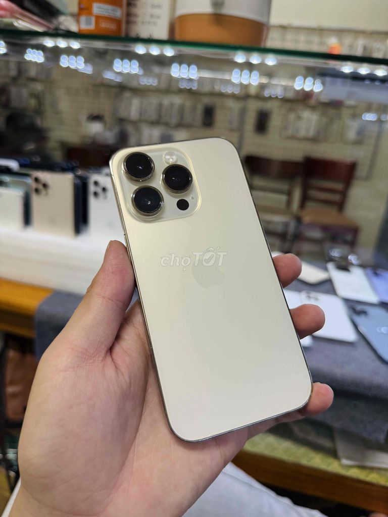 Apple iPhone 14 Pro 128GB Vàng. Mua bán Điện thoại tại Huyện Tam Bình Vĩnh Long được đăng bởi Trong Tran hình 1