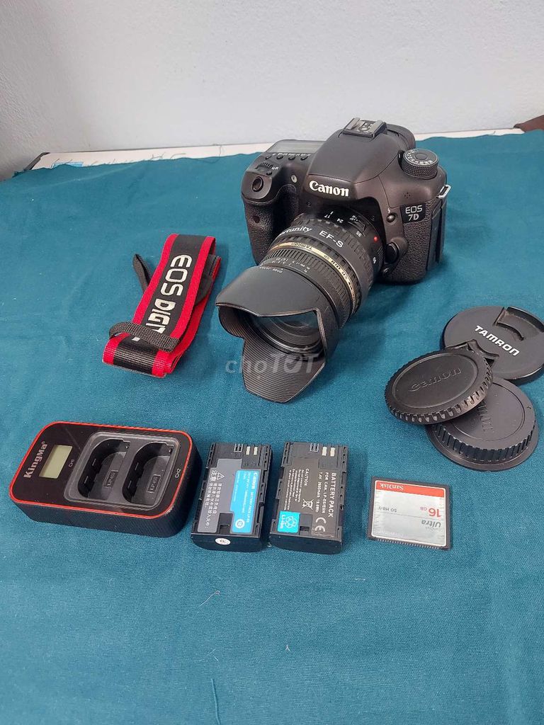 Combo Canon 7D&Lens Tamron 17-50 F2.8 rất mới.. Mua bán Máy ảnh, Máy quay tại Quận Lê Chân Hải Phòng được đăng bởi MAYANHVUI hình 1