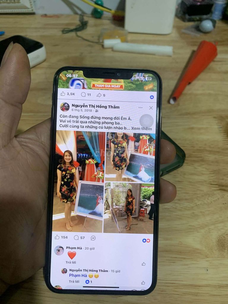 iphone XSMAX Quốc tế 250g đang sử dụng tốt . Mua bán Điện thoại tại Thành phố Vũng Tàu Bà Rịa - Vũng Tàu được đăng bởi quoc Toan hình 1