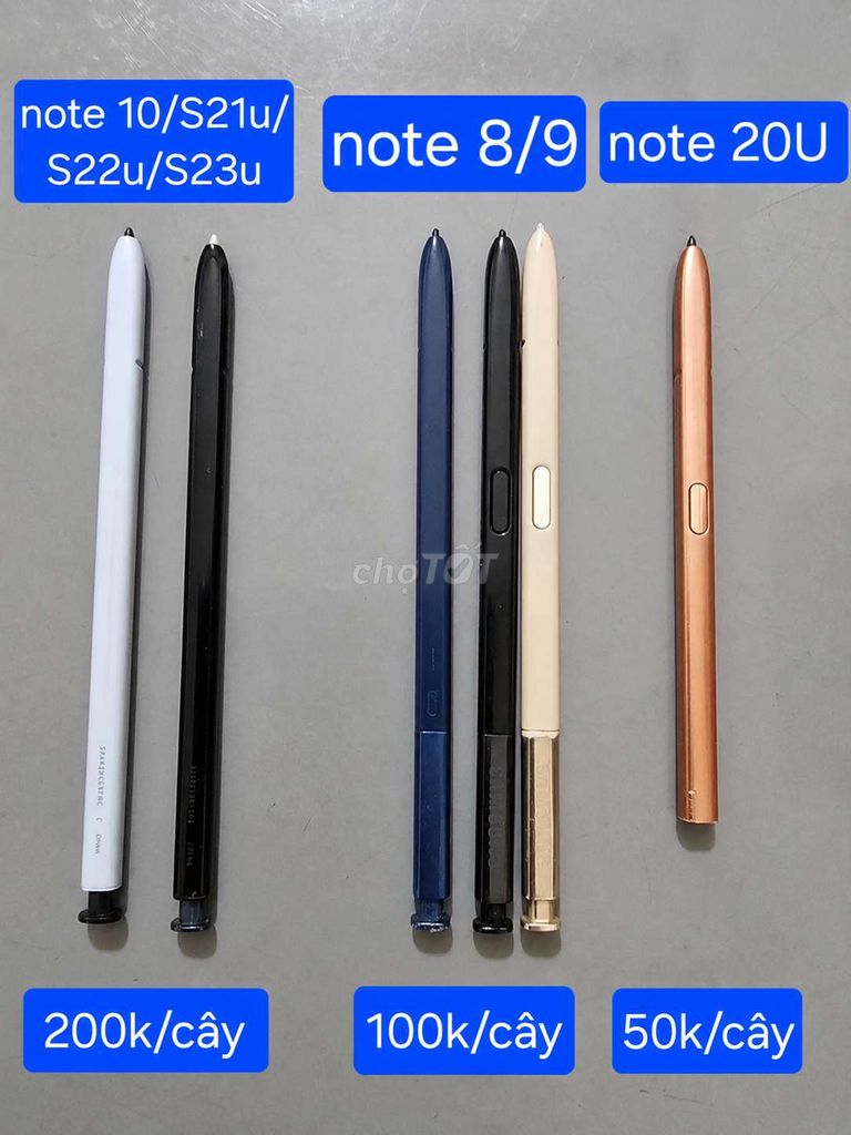 Bút cảm ứng Samsung Note 10, S21 Ultra Trắng, Đen. Mua bán Phụ kiện (Màn hình, Chuột...) tại Quận 8 Tp Hồ Chí Minh được đăng bởi Minh hai hình 1