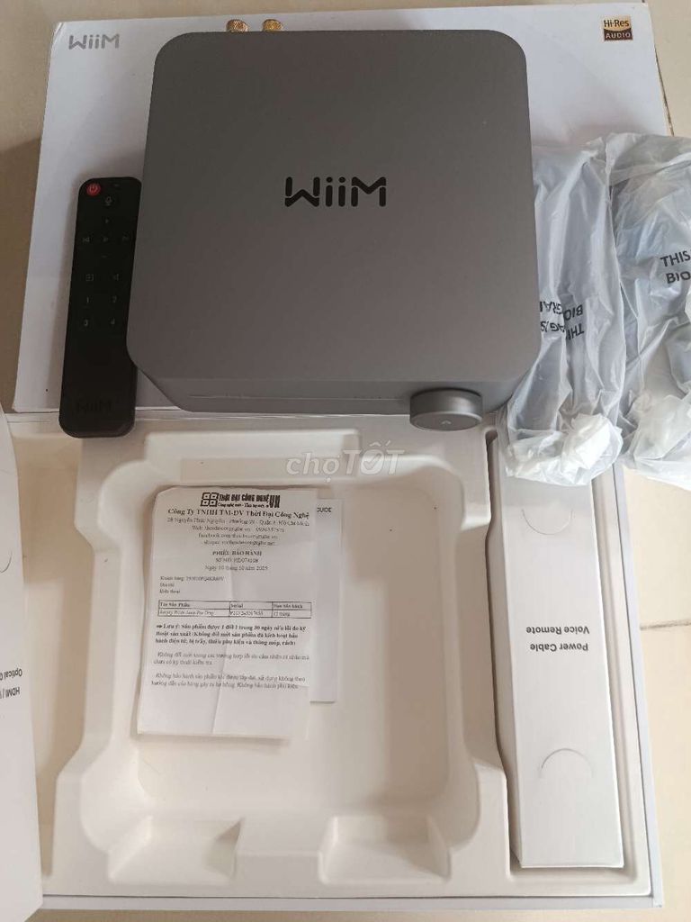 Amply WiiM Amp Pro Xám. Mua bán Tivi, Âm thanh tại Thành phố Vũng Tàu Bà Rịa - Vũng Tàu được đăng bởi nguyen minh trieu hình 1
