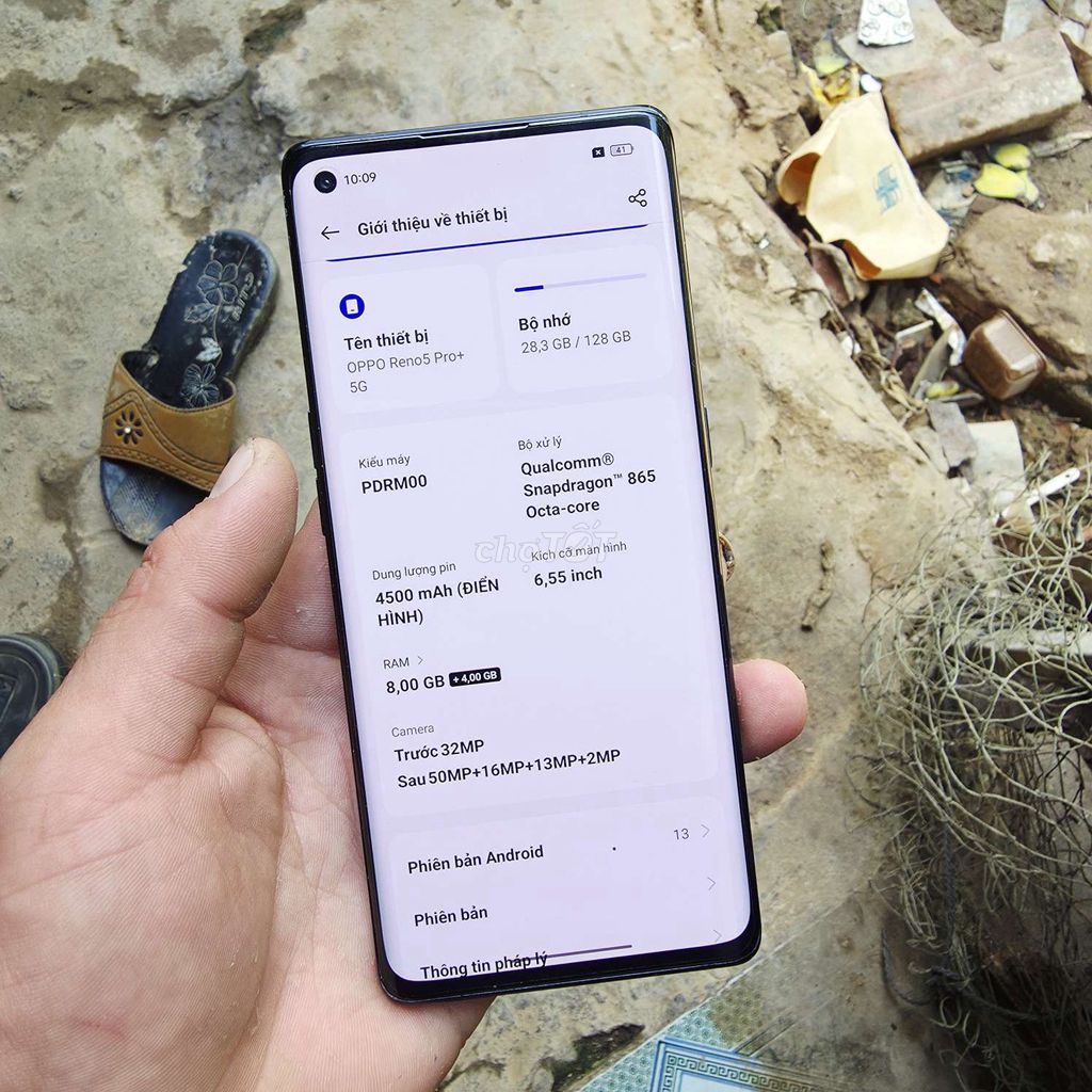 cần bán gap Oppo Reno 5 Pro+ 128GB. Mua bán Điện thoại tại Huyện Cao Lãnh Đồng Tháp được đăng bởi Minh dt zin nit phụ hình 1