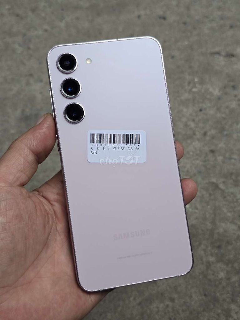 Samsung S23+ 256GB Hồng Hàn Quốc. Mua bán Điện thoại tại Quận Thanh Xuân Hà Nội được đăng bởi trần tú hình 1