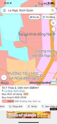 Bán đất vườn xoài giáp lòng hồ Trị An. Mua bán đất tại Huyện Định Quán Đồng Nai được đăng bởi anh Kiệt