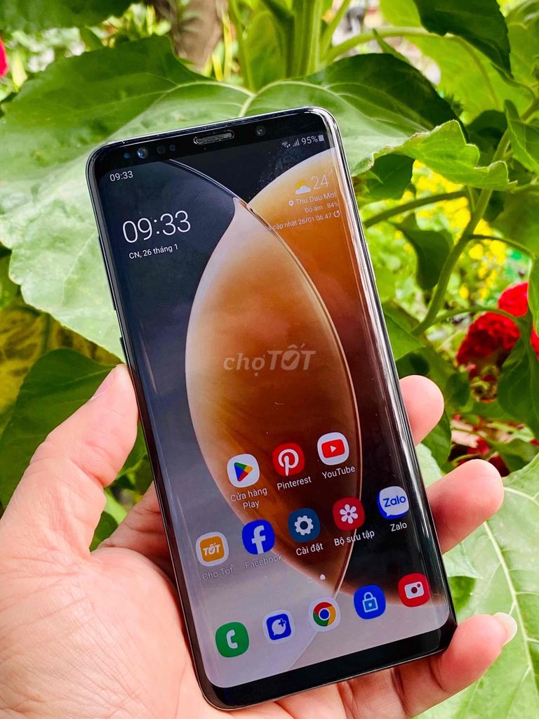 S9Plus màu xám titan máy nhật chíp snap 845