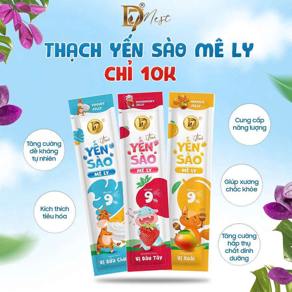 Thạch yến sào trẻ em D7nest