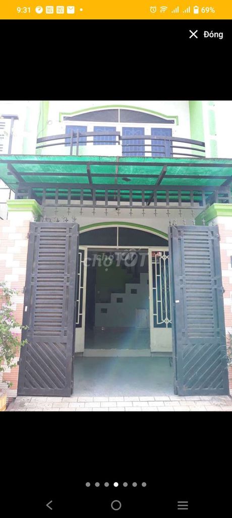 Nhà nguyên căn 4*16. 2 phòng ngủ 2 WC hẻm 6m tân hương