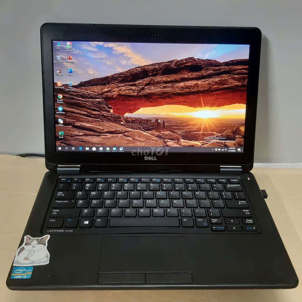 DELL I5 ĐỜI 5, RAM 8GB, SSD 128GB, PIN TỐT.