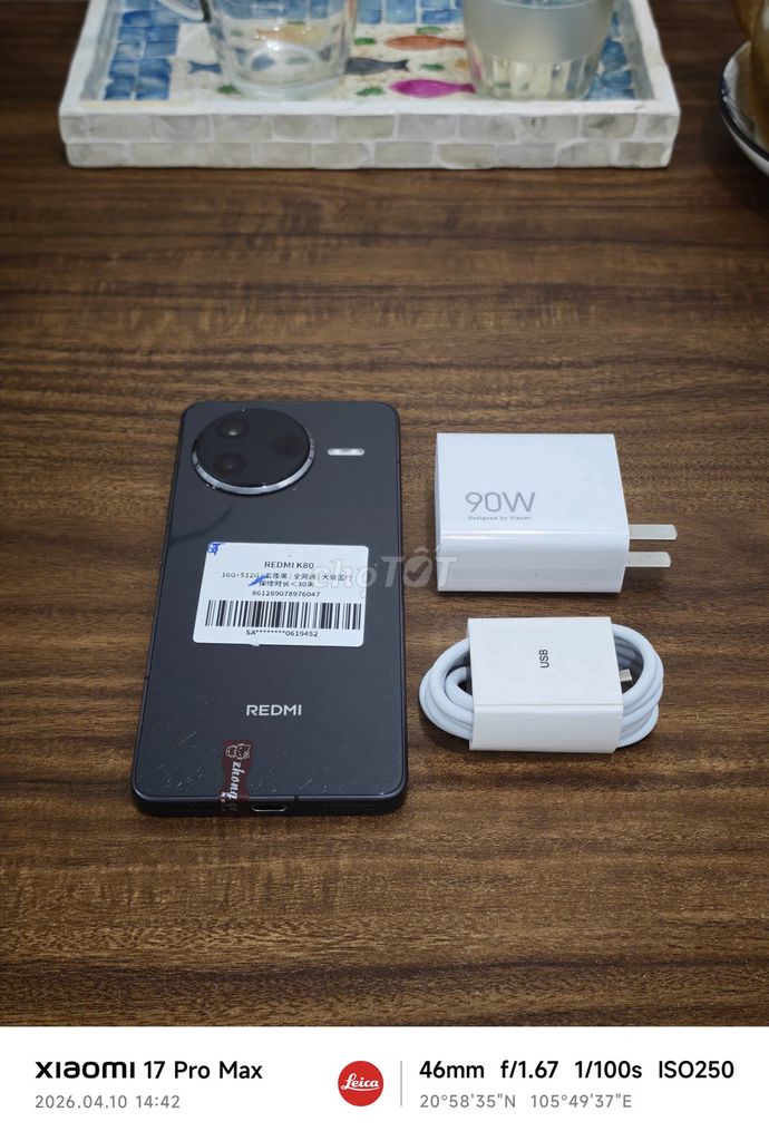 Redmi K80 5G 16/512 Đen sạc 90w có ship COD. Mua bán Điện thoại tại Quận Hoàng Mai Hà Nội được đăng bởi Trần Ngọc Hiếu hình 1