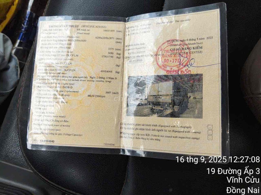 bán xe huynhdai HD65. Mua bán Xe tải, xe ben tại Thành phố Biên Hòa Đồng Nai được đăng bởi Cao anh tuan hình 6