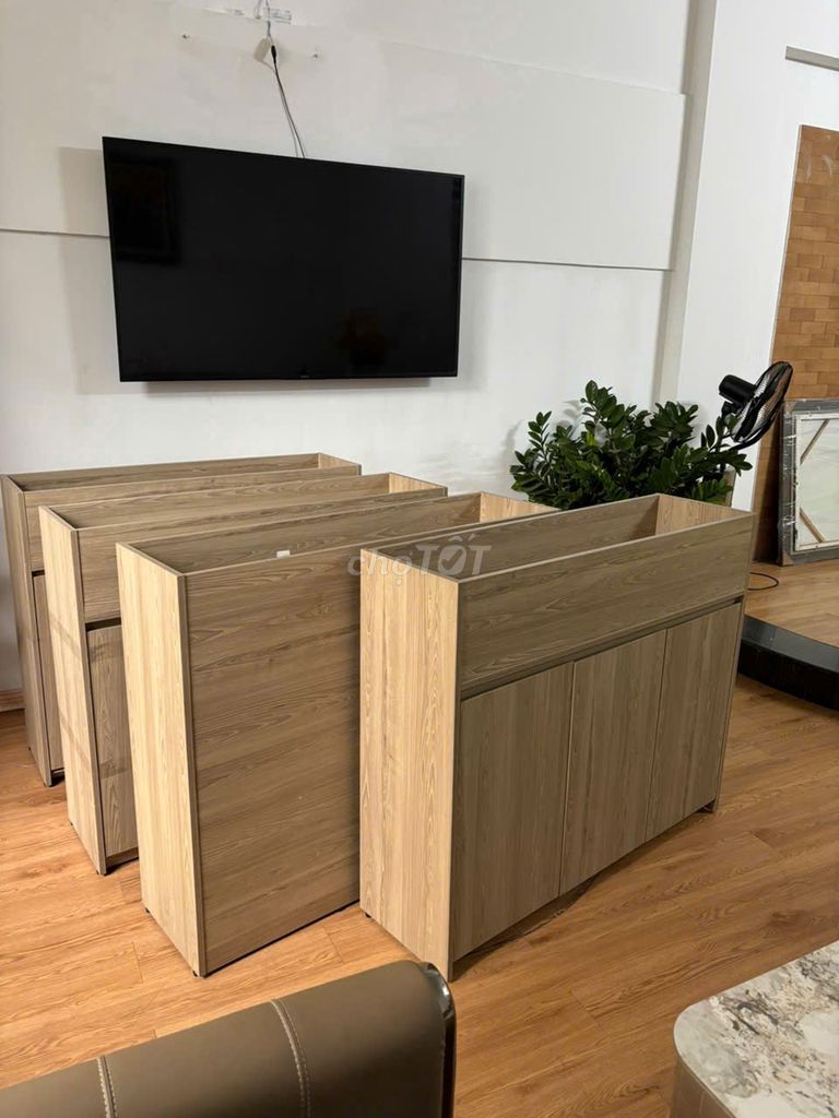 Tủ/kệ decor Gỗ MFC Vân gỗ Hiện đại. Mua bán Tủ, kệ gia đình tại Huyện Bình Chánh Tp Hồ Chí Minh được đăng bởi Điện Máy Tuấn Kiệt hình 1