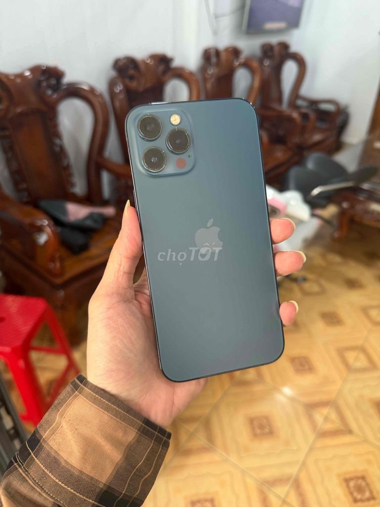 Apple iPhone 12 Pro Max 256GB Xanh 98%. Mua bán Điện thoại tại Thành phố Buôn Ma Thuột Đắk Lắk được đăng bởi Nguyễn Tâm hình 1