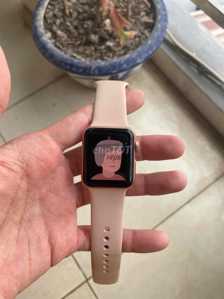 Apple Watch Series 3 16GB Hồng. Mua bán Thiết bị đeo thông minh tại Quận Ninh Kiều Cần Thơ được đăng bởi Trung Tín  hình 1
